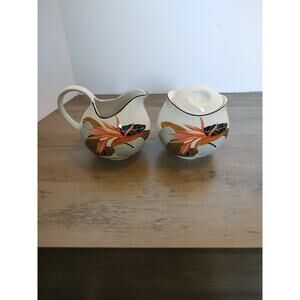 Sango Larry Laslo Collection Birds Of Paradise Maui 1986 Sugar Creamer See Descr